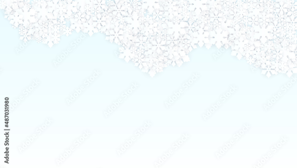 Christmas Vector Background with Falling Snowflakes. Isolated on Red Background. Realistic Snow Sparkle Pattern. Snowfall Overlay Print. Winter Sky. Papercut Snowflakes. Christmas Vector Background with Falling Snowflakes. Isolated on Red Background. Realistic Snow Sparkle Pattern. Snowfall Overlay Print. Winter Sky. Papercut Snowflakes.