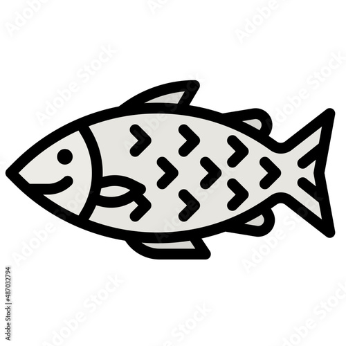 fish line icon