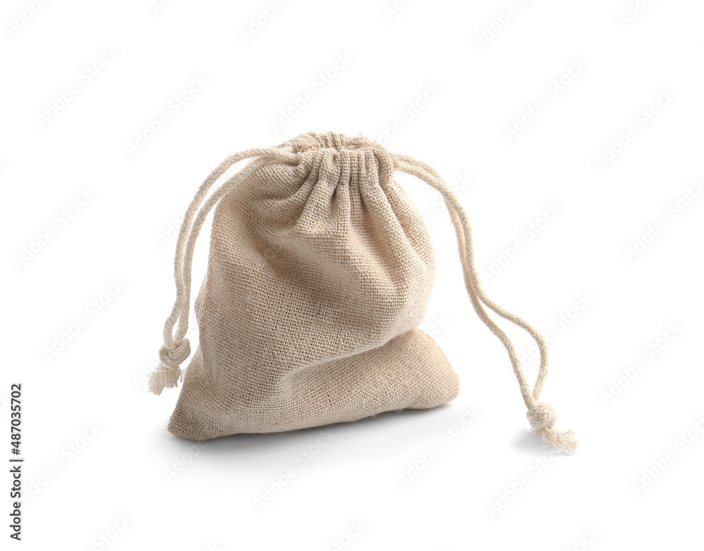 Small eco bag on isolation Small eco bag on isolation