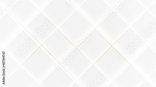 Abstract bright white luxury pattern background with shiny gold lines. Modern elegant diagonal white lights line stripes element. Light gradient stripes texture vector. Suit for banner, flyer