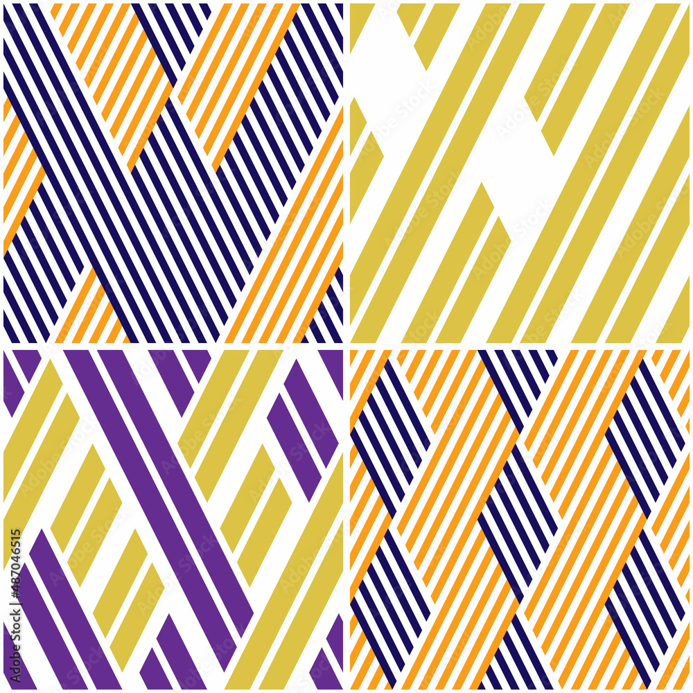 4 different vector patterns in the same package(eps). One pattern is paid and 3 are free (white dividing lines)