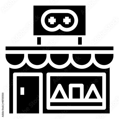 GAME CENTER glyph icon,linear,outline,graphic,illustration