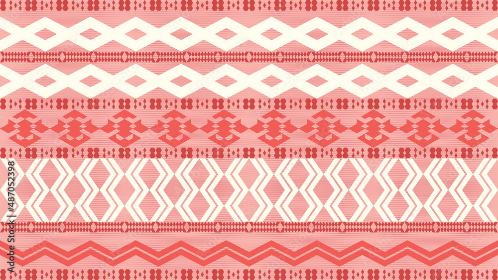 geometric pattern design abstract background,light pink oriental geometric pattern,carpet,fabric,2d  illustration