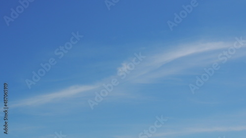 blue sky with clouds