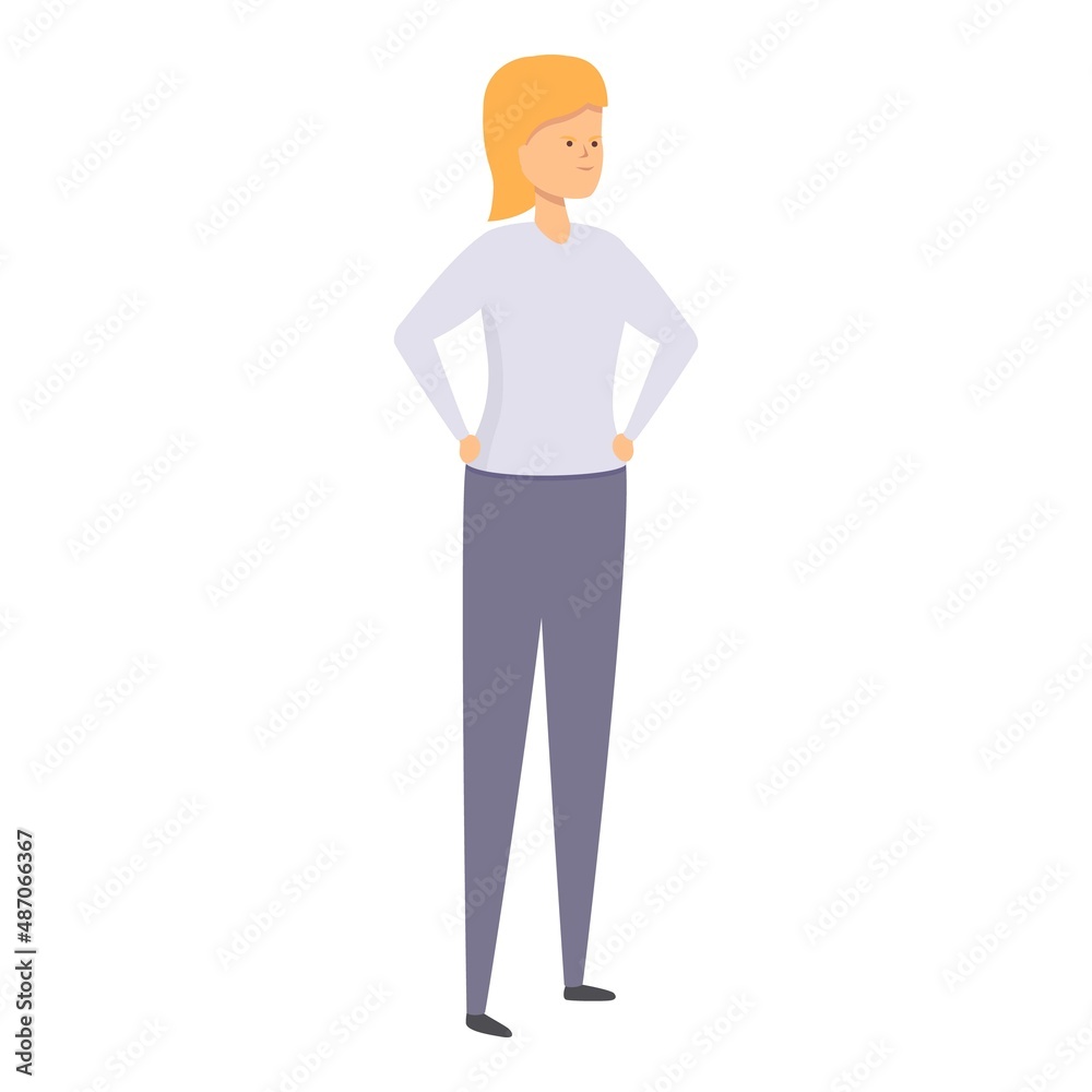 Smiling teacher icon cartoon vector. School education. Stop bully Smiling teacher icon cartoon vector. School education. Stop bully