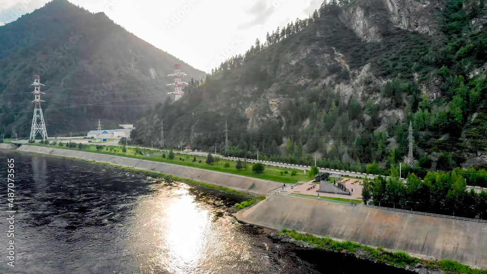 Fototapeta premium river in the mountains