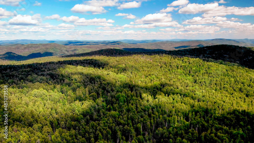 landscape in the mountains