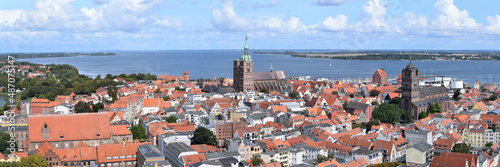 Stralsund Panorama Altstadt