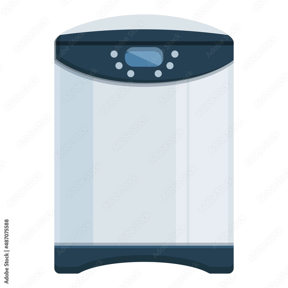 Deep bread machine icon cartoon vector. Kitchen maker. Small food