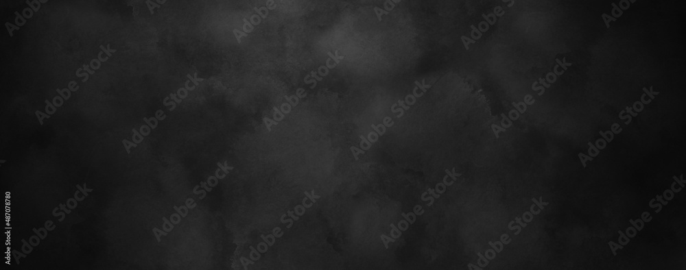 Elegant Watercolor Paint Antique Gray with Dark Slate Gray Colors Abstract Texture Background Design Grunge Concept