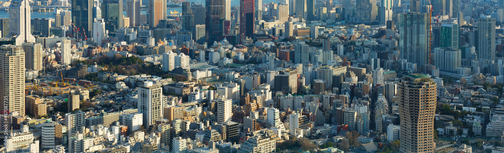 東京都心の俯瞰