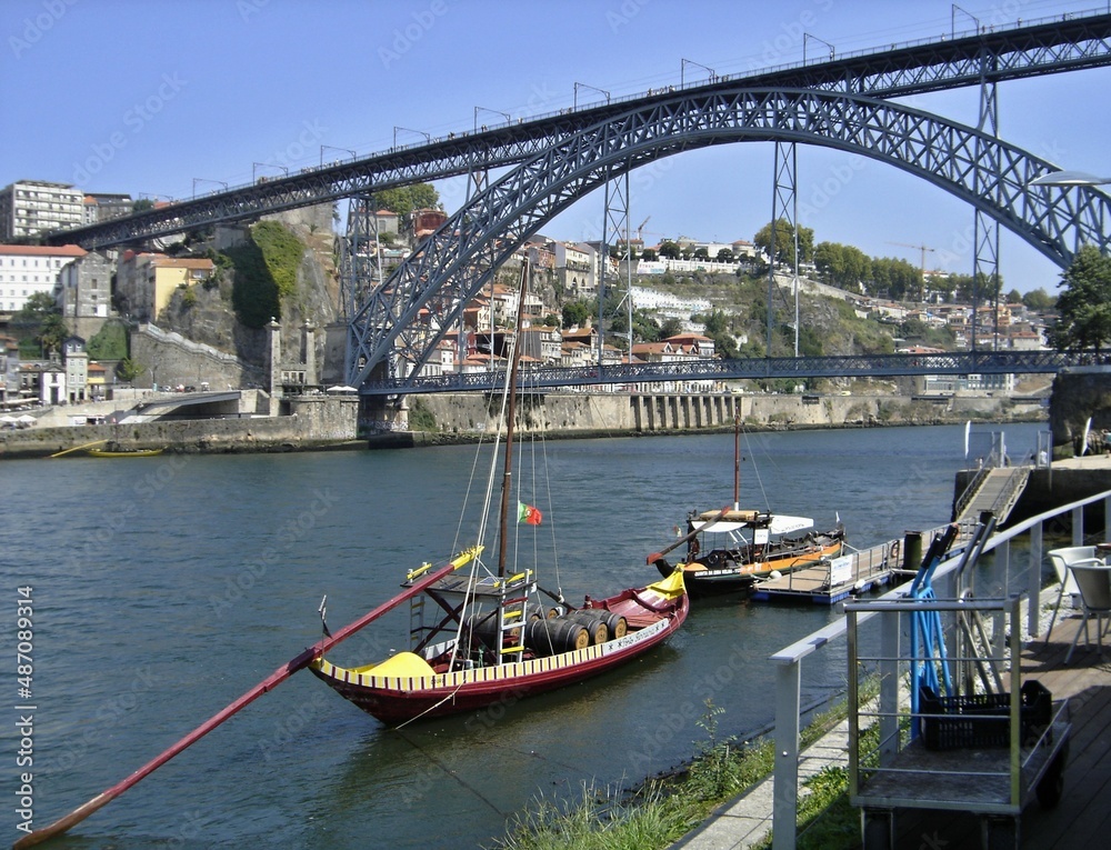 Louis I bridge in Porto - Portugal 