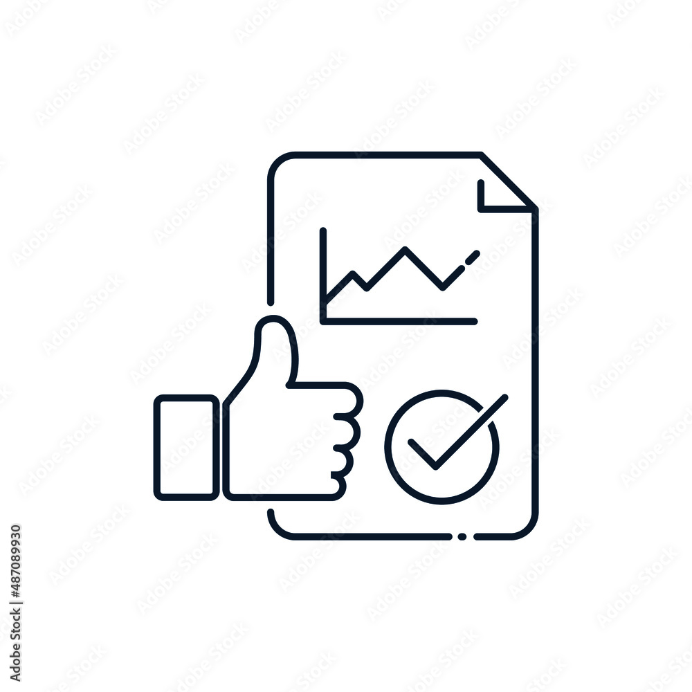 Paper reporting, audit, graphic document. Vector icon isolated on white background. Paper reporting, audit, graphic document. Vector icon isolated on white background.