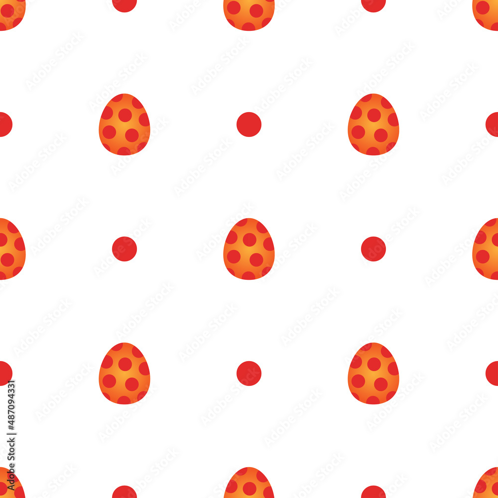 Colored seamless pattern with easter eggs. Easter background. Colored seamless pattern with easter eggs. Easter background.
