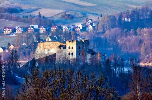 Zdanek w Czorsztynie - Pieniny