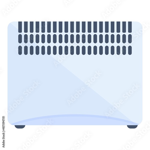 Convector icon cartoon vector. Heater radiator. Electric wall
