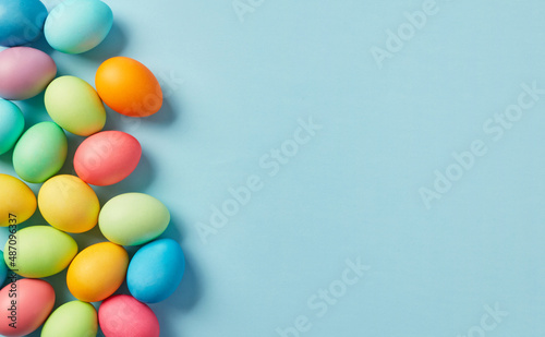 Easter Multi-colored Eggs