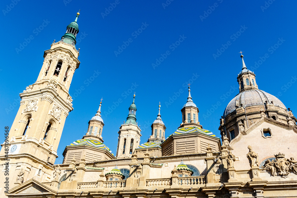 Cathedral-Basilica of Our Lady of the Pillar is a Roman Catholic church in the city of Zaragoza, Aragon, Spain, Europe