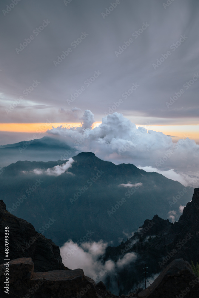 Eruption of the Cumbre vieja volcano, La Palma island. Eruption of the Cumbre vieja volcano, La Palma island.