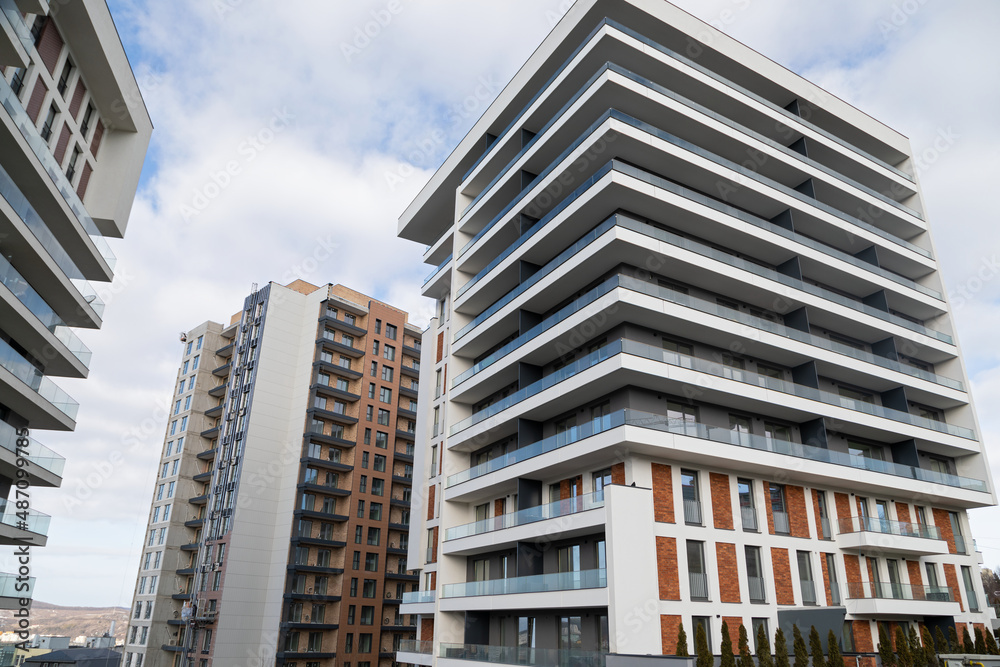 Fototapeta premium New residential area