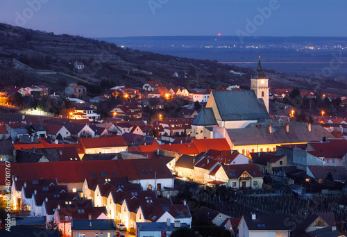 Beautiful view in Svaty Jur, Slovakia photo