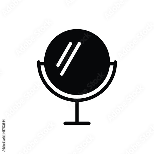 mirror icon beauty salon logo cosmetology icon 