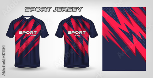 Sport jersey design fabric textile for sublimation