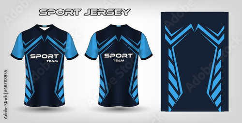 Sport jersey design fabric textile for sublimation photo