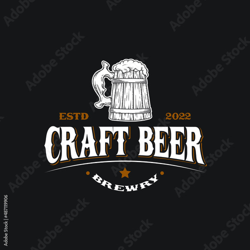 tavern craft beer logo design