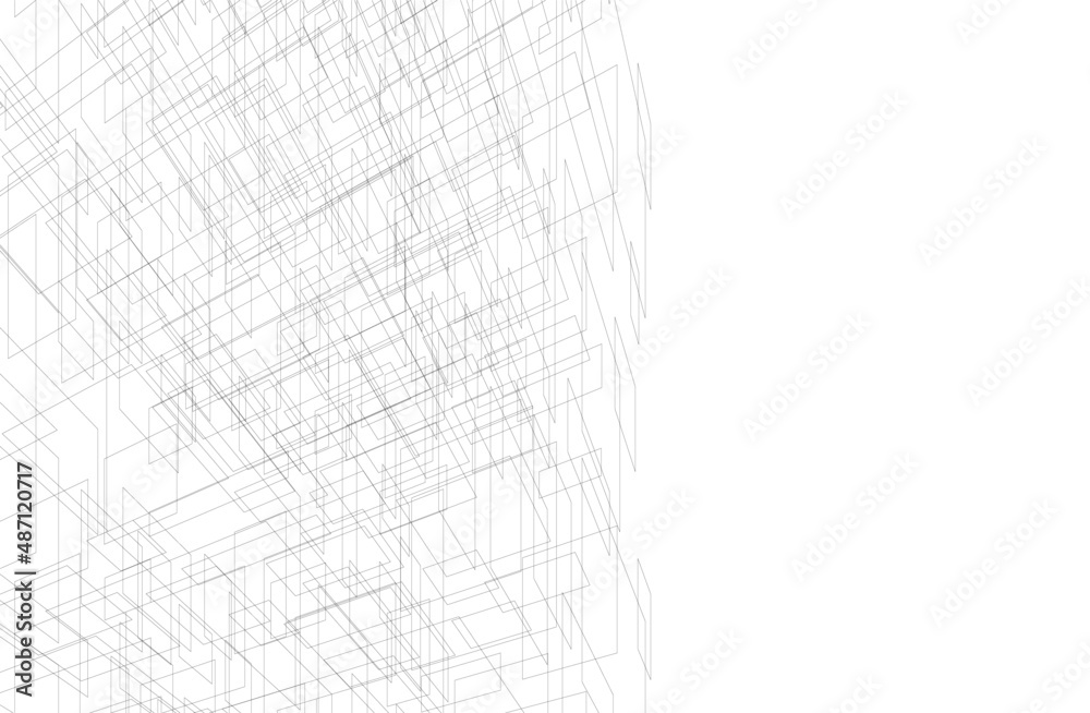 Fototapeta premium background made of lines