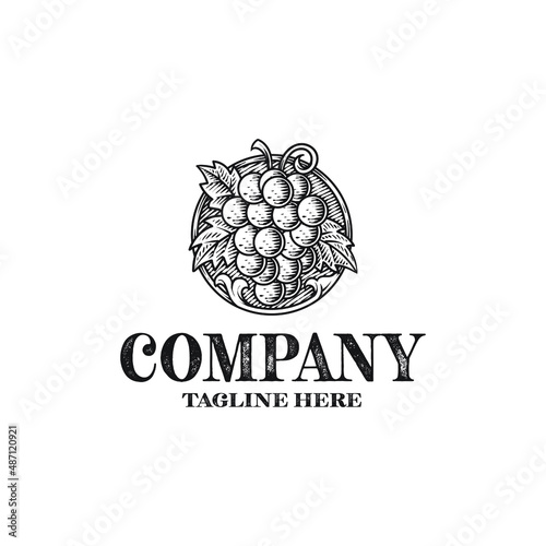 elegant tavern wine company logo 
