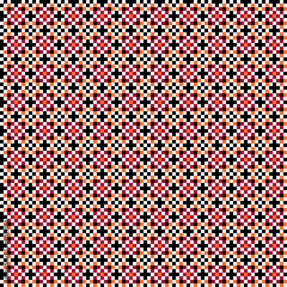 Abstract Cross Pattern generative computational art illustration Abstract Cross Pattern generative computational art illustration