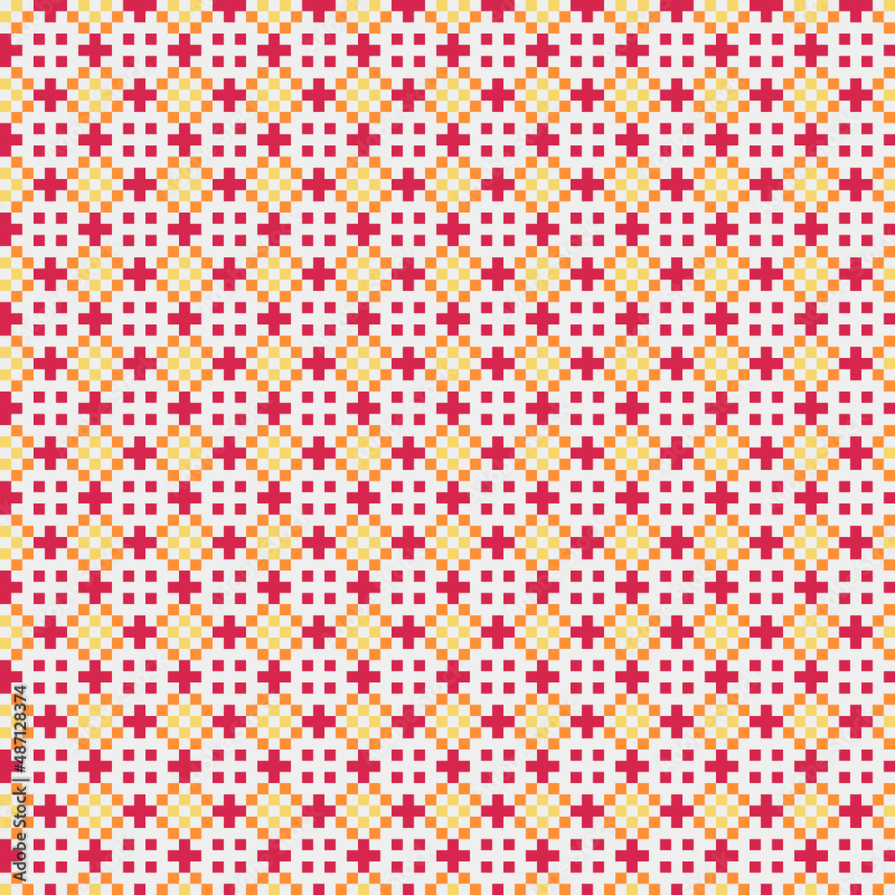 Abstract Cross Pattern generative computational art illustration Abstract Cross Pattern generative computational art illustration