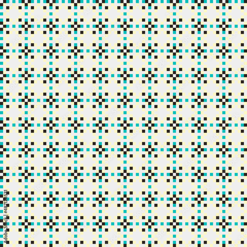 Abstract Cross Pattern generative computational art illustration Abstract Cross Pattern generative computational art illustration