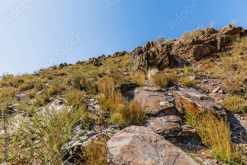 Jalgiztobe Mountain. Kosh-Agachsky district of the Altai Mountains