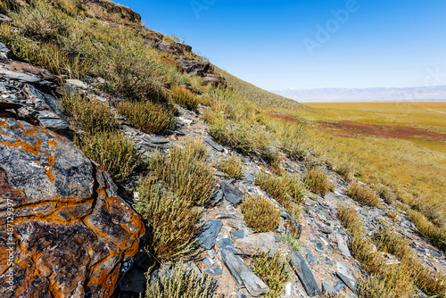 Jalgiztobe Mountain. Kosh-Agachsky district of the Altai Mountains