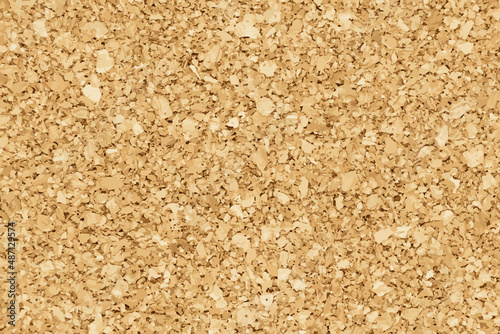 Blank cork board textured background for decoration (Vector)