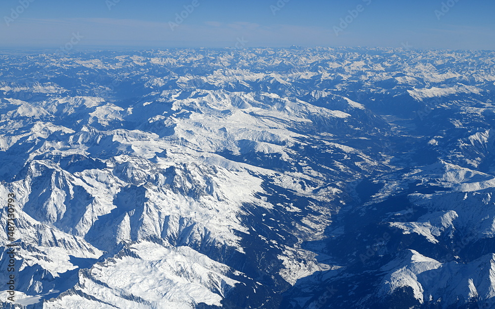 alpes...vue aérienne