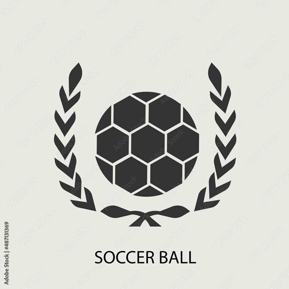 Soccer_ball vector icon illustration sign Soccer_ball vector icon illustration sign