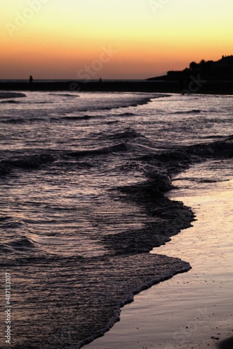 Atardecer en la playa