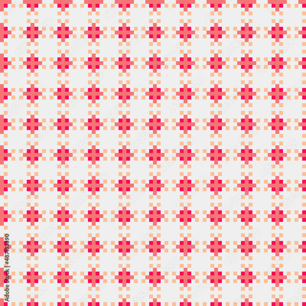 Abstract Cross Pattern generative computational art illustration Abstract Cross Pattern generative computational art illustration