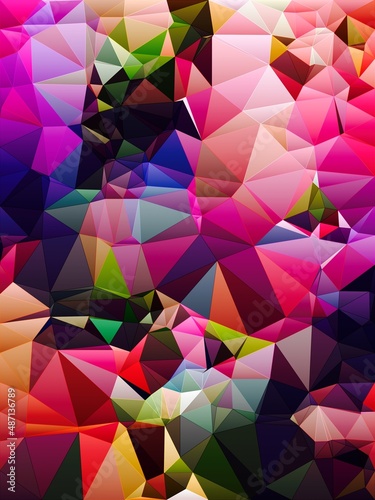 Abstract Colorful Geometrical Artwork,Abstract Graphical Art Background Texture,Modern Conceptual Art,Synthwave Aesthetic Poster Print,
3D Rendering
