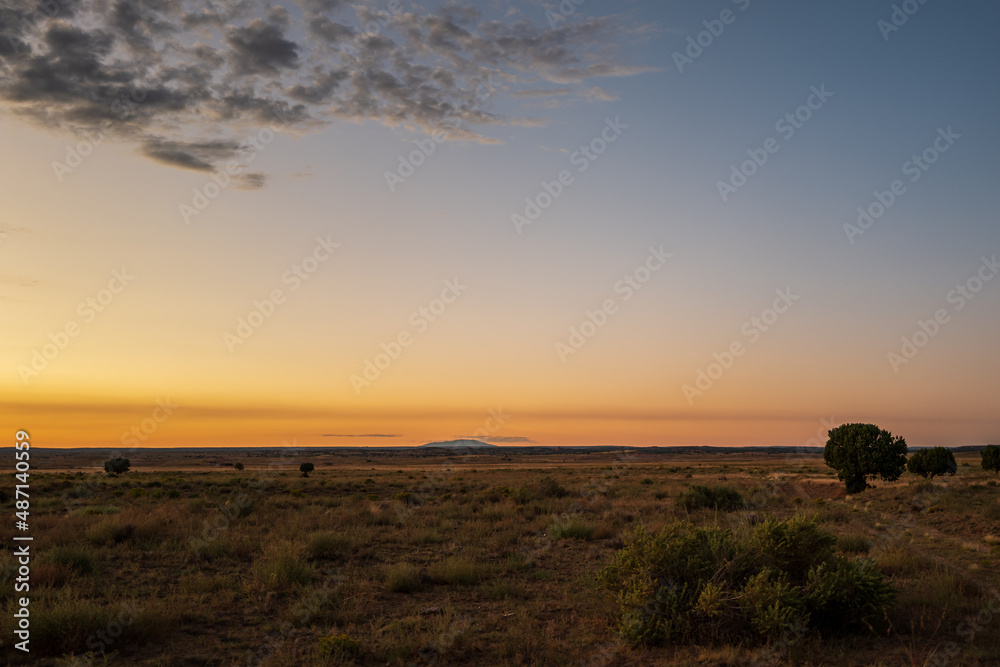 sunset in arizona