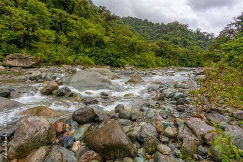 The Orosi River  also called Rio Grande de Orosi  is a river in Costa Rica near the Cordillera de Talamanca. Tapanti - Cerro de la Muerte Massif National Park. Costa Rica wilderness landscape