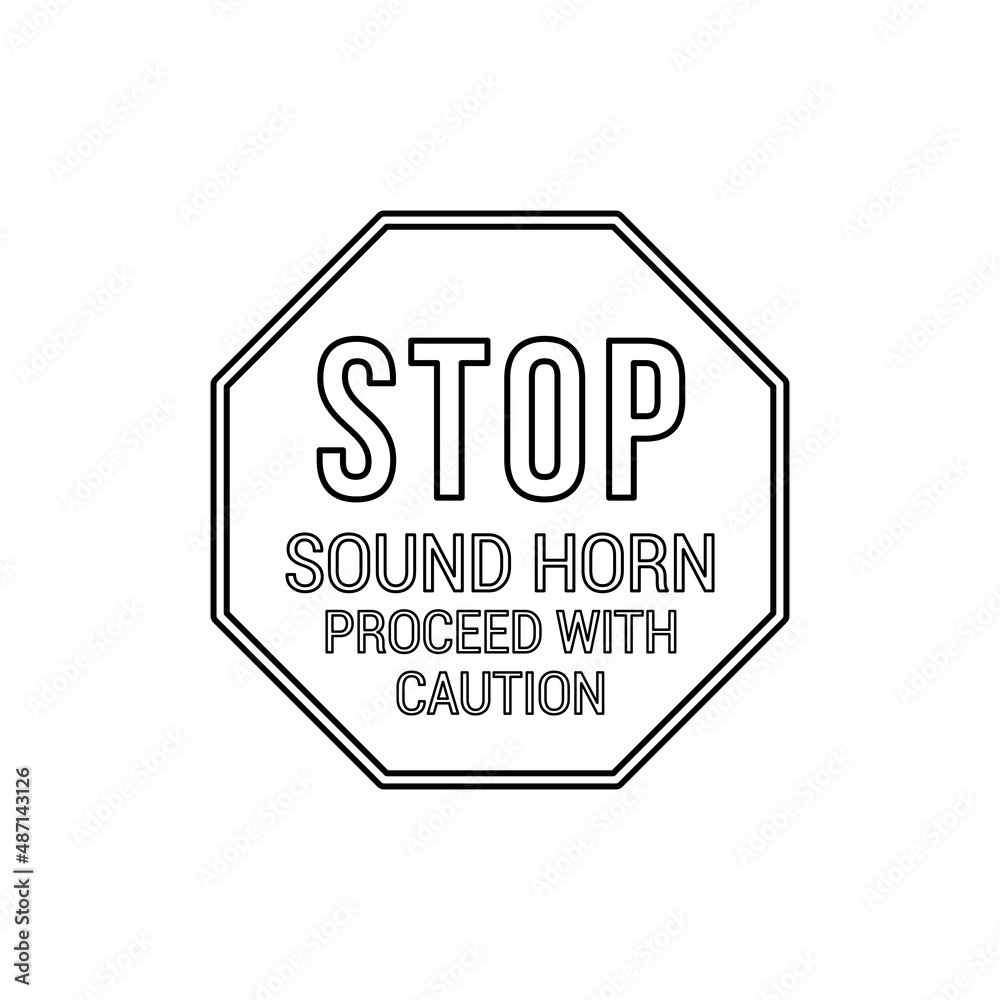 Stop sign icon isolated on white background. Traffic symbol modern, simple, vector, icon for website design, mobile app, ui. Vector Illustration Stop sign icon isolated on white background. Traffic symbol modern, simple, vector, icon for website design, mobile app, ui. Vector Illustration