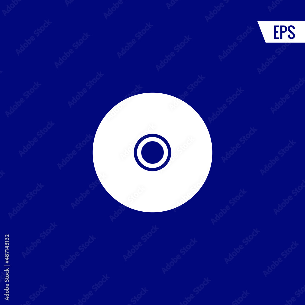 Cd vector icon illustration sign Cd vector icon illustration sign