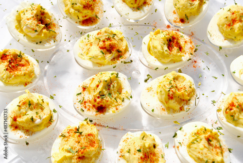 Hard Boiled Deviled Eggs as a Delicious Picnic Food