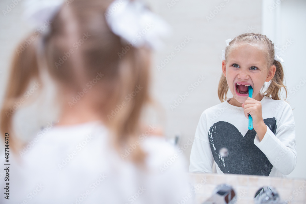 little girl at home little girl at home