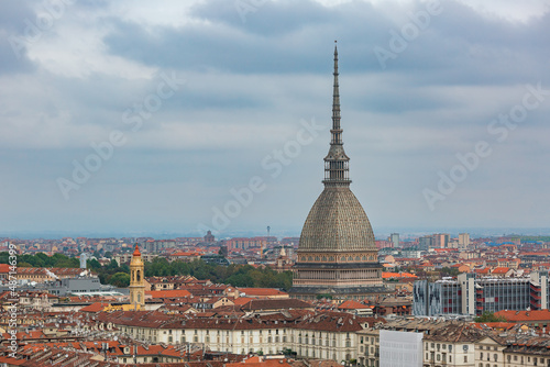 beautiful panorama of Turin