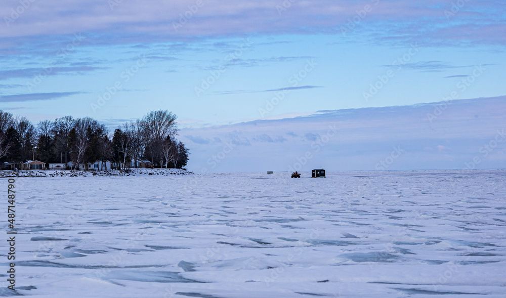 Great Lakes Whitefish Ice fishing Great Lakes Whitefish Ice fishing